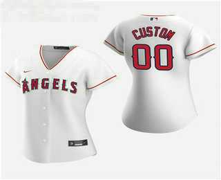 Women Customized Los Angeles Angels 2020 White Home Nike Jersey,We sell and wholesale Women Customized Los Angeles Angels 2020 White Home Nike Jersey on line form chian!